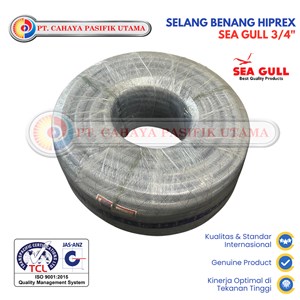 Selang Air Hiprex Sea Gull 3/4 Inch – PVC Braided Roll 100 Meter