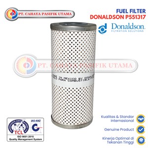 Fuel Filter Donaldson P551317 Filter Bahan Bakar Diesel & Alat Berat