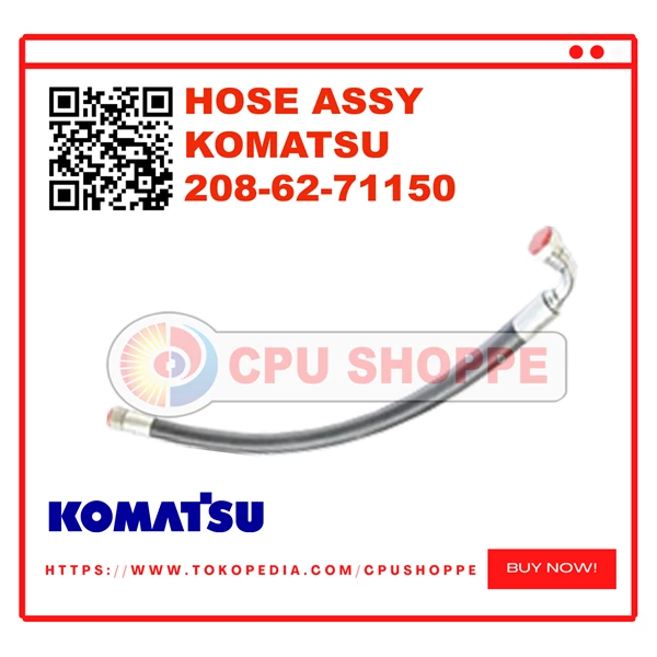 HOSE ASSY PN 208-62-71150 KOMATSU