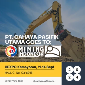 PT. Cahaya Pasifik Utama Siap Menghadiri MINING INDONESIA 2024 di HALL C No. C3-6918